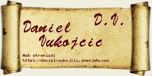 Daniel Vukojčić vizit kartica